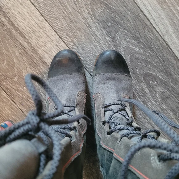 Sorel Cate The Great Wedge Boots-Size:10 - Picture 5 of 7